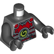 Lego tělo, tmavě modro šedá (6018493)